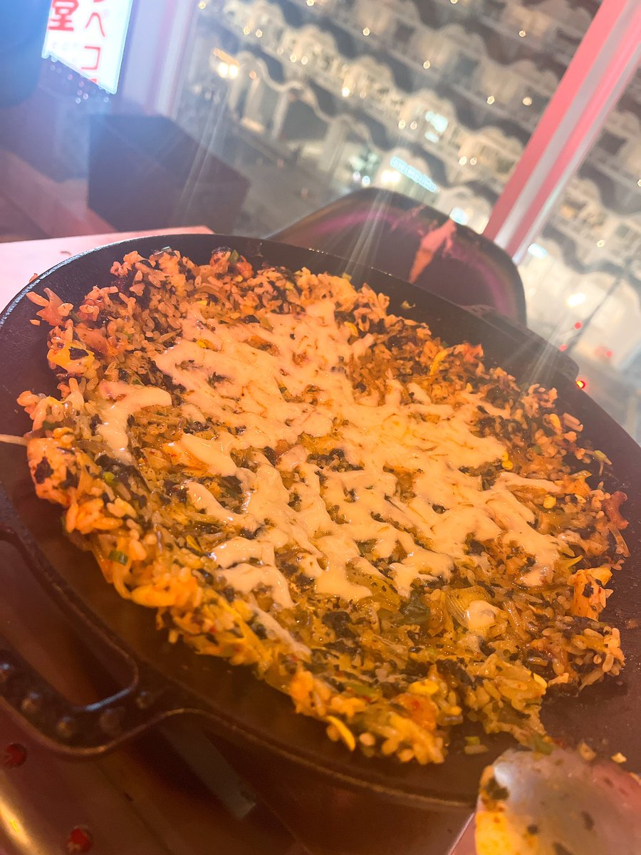 __koreanstyle's tweet photo. ハラペコ食堂📍大阪なんば

本格的なナッコプセが日本で食べられるなんて😭✨
辛すぎないので食べやすかったし、ぷりぷりの海老など具材がたっぷりでした！！
締めのチーズポックンパがまた最高🤍おいしかったです！

 #韓国料理  #大阪グルメ  #낙곱새 https://t.co/otvuw3Elwo