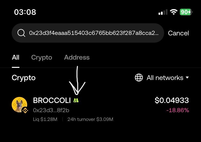 #F2B verified in ✅ <a href="/wallet/">OKX Wallet</a> <a href="/Broccoli__czdog/">BROCCOLI</a>