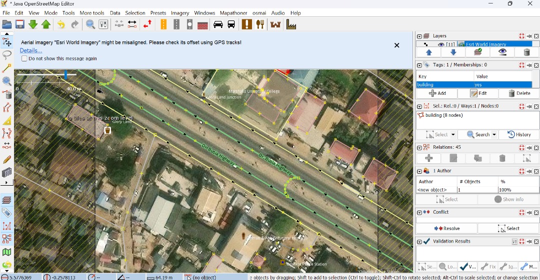 _Hijab_Girl1's tweet image. Day 25 of 28 Days Mapping Challenge 
Mapping buildings in Accra 
@OSMGhana 
#28DaysMapping Challenge #OSM #MapWithLove #MapChallenge #28for28 #OSMGhana