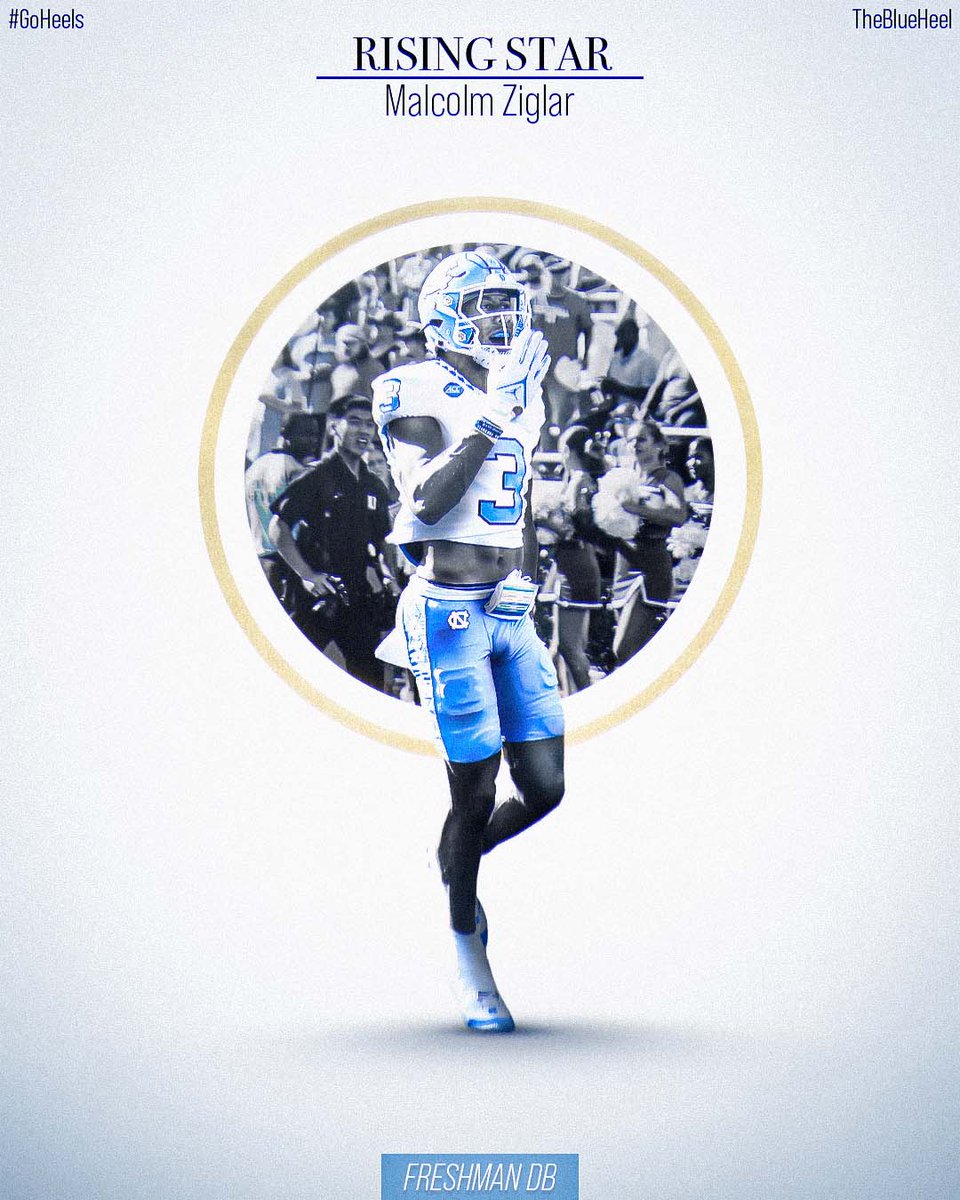 TheBlueHeel (@theblueheei) on Twitter photo Rising โญ๏ธ: <a href="/malcolmziglar/">Malcolm Ziglar</a> is ready to help lockdown the opponent's passing game!
Follow <a href="/TheBlueHeeI/">TheBlueHeel</a> & donโt forget to like and share!
#GoHeels #RisingStar Rising โญ๏ธ: <a href="/malcolmziglar/">Malcolm Ziglar</a> is ready to help lockdown the opponent's passing game!
Follow <a href="/TheBlueHeeI/">TheBlueHeel</a> & donโt forget to like and share!
#GoHeels #RisingStar