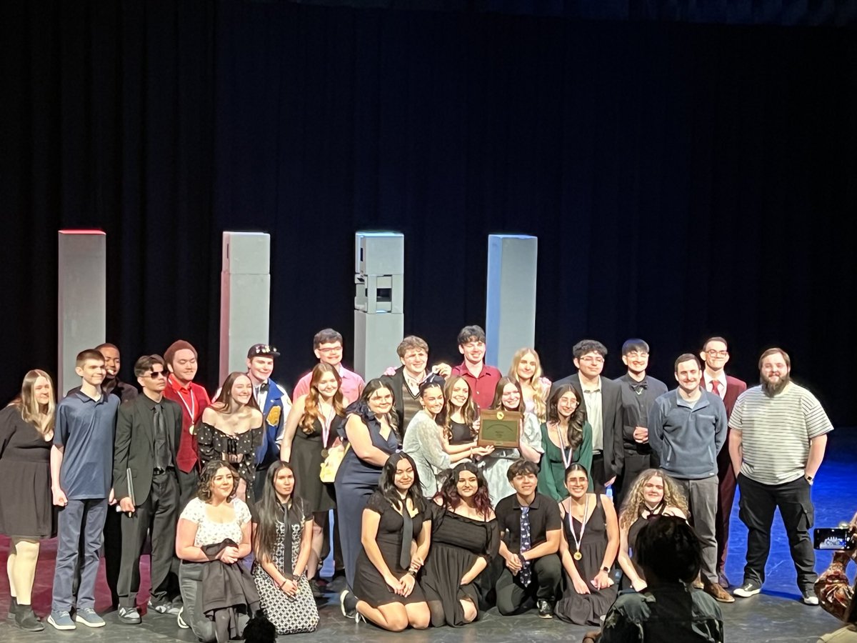 Advancing to District for One Act Play! 1st 🥇 Place is the place to be! 🤩💕🎉