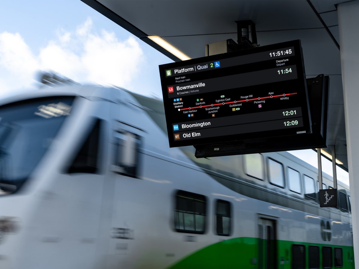 flurfdesign's tweet image. like many people, I was frustrated with the poor digital wayfinding found throughout transit systems in the GTHA, so as part of my undergrad thesis at OCADU, I designed my own.
here are some mockups of what I've been working on the past few months: