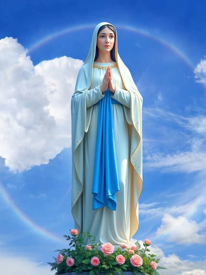 DANTE_eloficial's tweet photo. ✝️ Dios te salve, María, 
llena eres de gracia;
el Señor es contigo.
Bendita Tú eres 
entre todas las mujeres,
y bendito es el fruto de tu vientre, Jesús. 

Santa María, Madre de Dios,
ruega por nosotros, pecadores,
ahora y en la hora de nuestra muerte. Amén 🙏 https://t.co/2d3SYzQ3zi