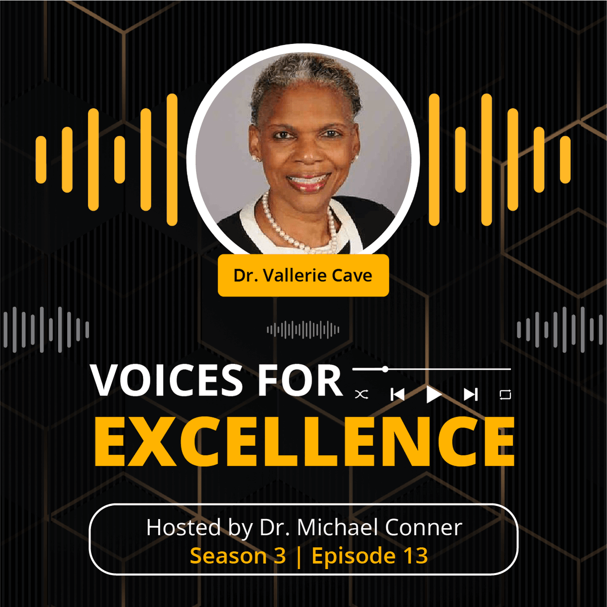 DocConner13's tweet image. Season 3 Episode 13 of VFE, and final episode of our 2025 Black Excellence Series, with @cave_vallerie, Superintendent of Allendale County Schools, is LIVE! Available now on VoicesForExcellence.com #VoicesForExcellence #EducationLeadership