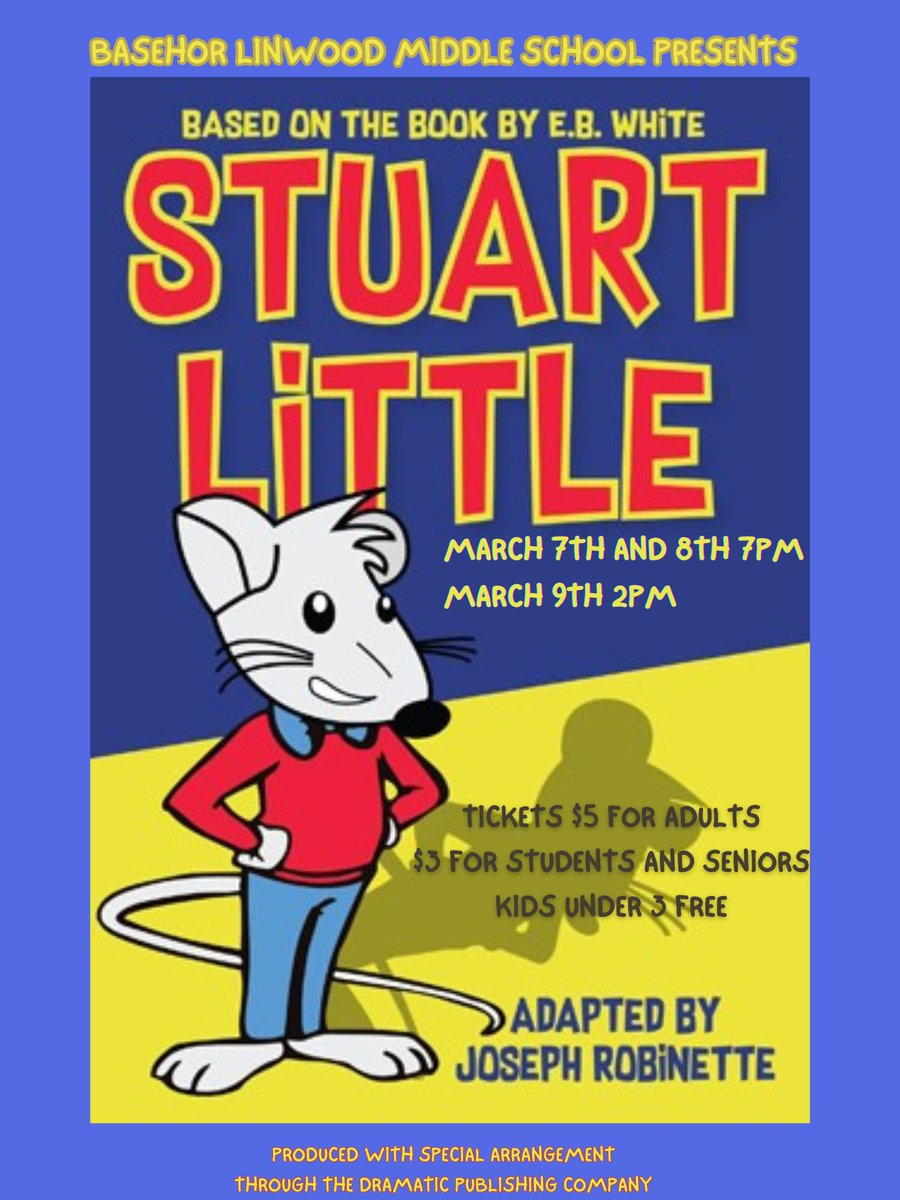 Based on the beloved children’s classic. See you there!