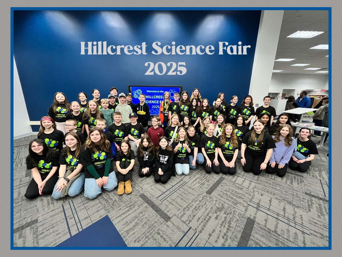 Congratulations 🎊 to all of the Hillcrest 💙💛 students participating in the year’s Science Fair 🧪 🧬 🔬