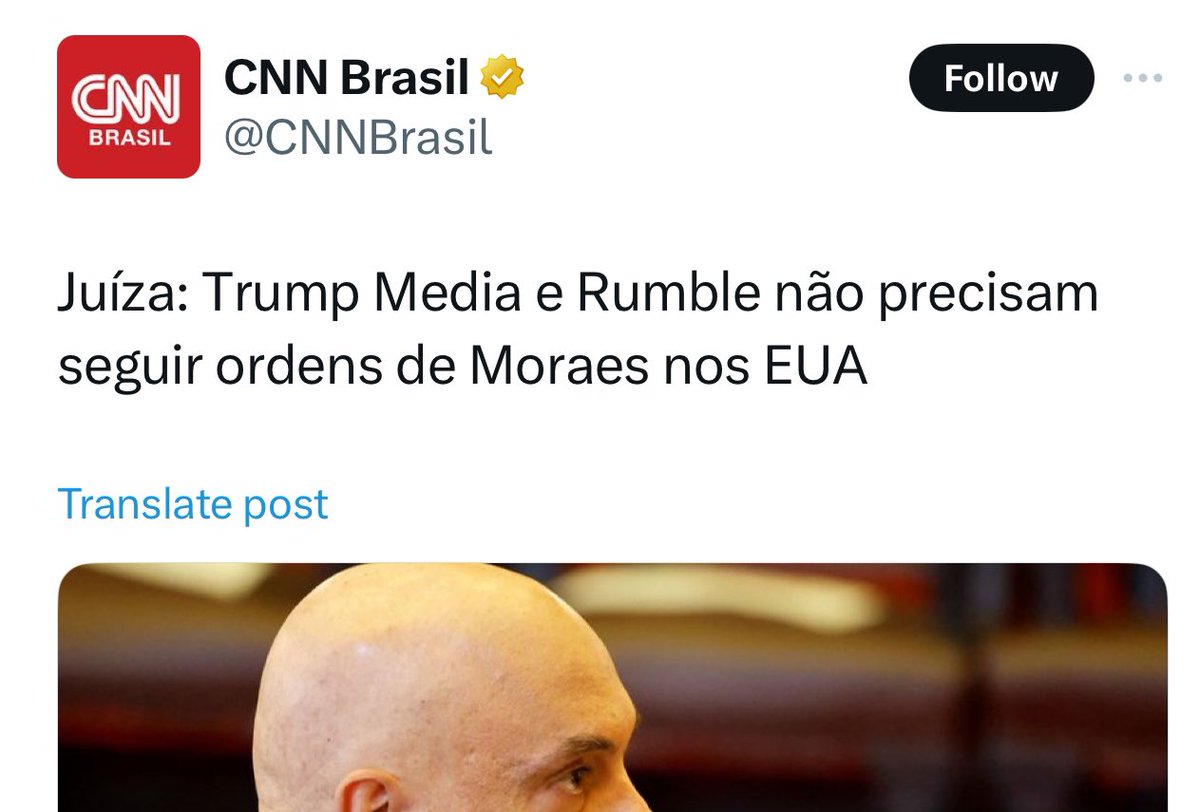 ludmilagrilo11's tweet photo. Até o Brasil 247 e a CNN entenderam que a decisão da juíza americana é favorável ao Rumble. Desse jeito, a Globonews e a Daniela Lima realmente vão se consagrar como assessoria de imprensa do STF. https://t.co/kwiEo1n3QH
