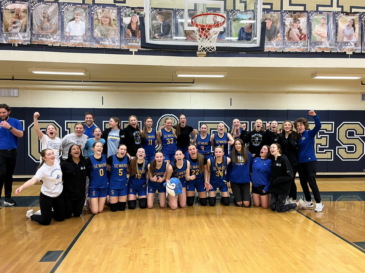 Seward Girls Basketball (@sewardgball) on Twitter photo We are playing in March!!!! We are the B-6 Sub District Champions!!!
OFF. MVP- <a href="/KelseyM1512/">Kelsey Miller</a>
DEF. MVP-Rilynn
WONCH-TEAM!! We are playing in March!!!! We are the B-6 Sub District Champions!!!
OFF. MVP- <a href="/KelseyM1512/">Kelsey Miller</a>
DEF. MVP-Rilynn
WONCH-TEAM!!
