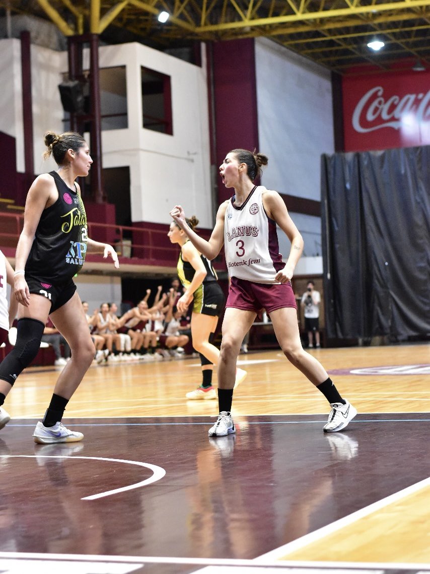 clublanus's tweet photo. #LanúsBásquet 🇱🇻🏀 Torneo Clausura de la Liga Nacional femenina 2024/25: victoria para las Granates contra El Talar por 63-57, en el Microestadio Antonio Rotili

🔜 Deportivo Berazategui: el miércoles 5 de marzo, como locales https://t.co/0e3HxL8Of4
