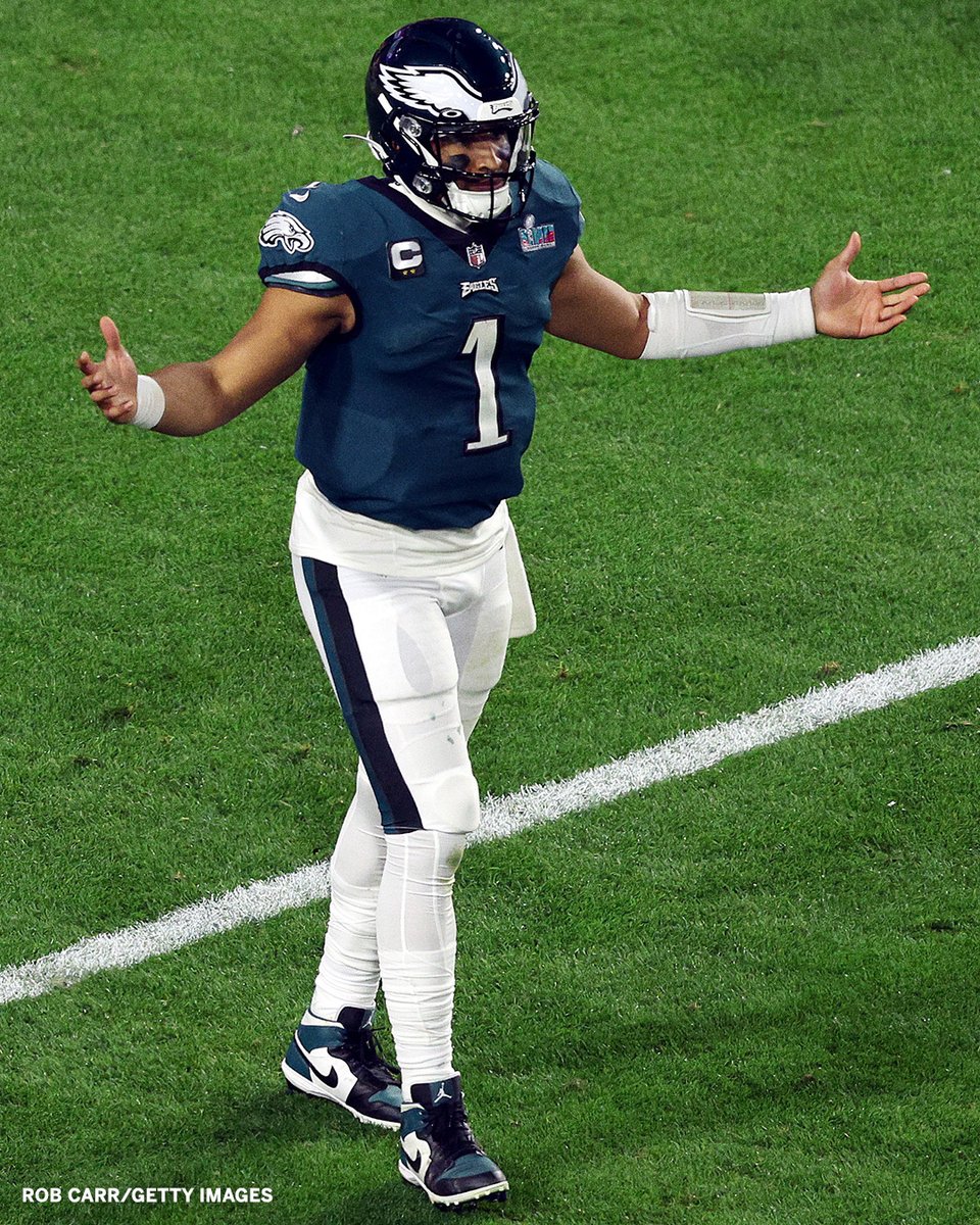 EaglesStrictly's tweet image. Jalen Hurts is a Super Bowl Champion. 

I still can&apos;t believe it.