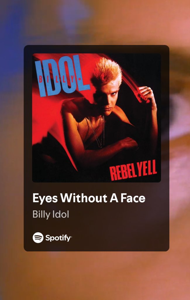 Necesito encontrar canciones parecidas a “Eyes without a face” 🥲