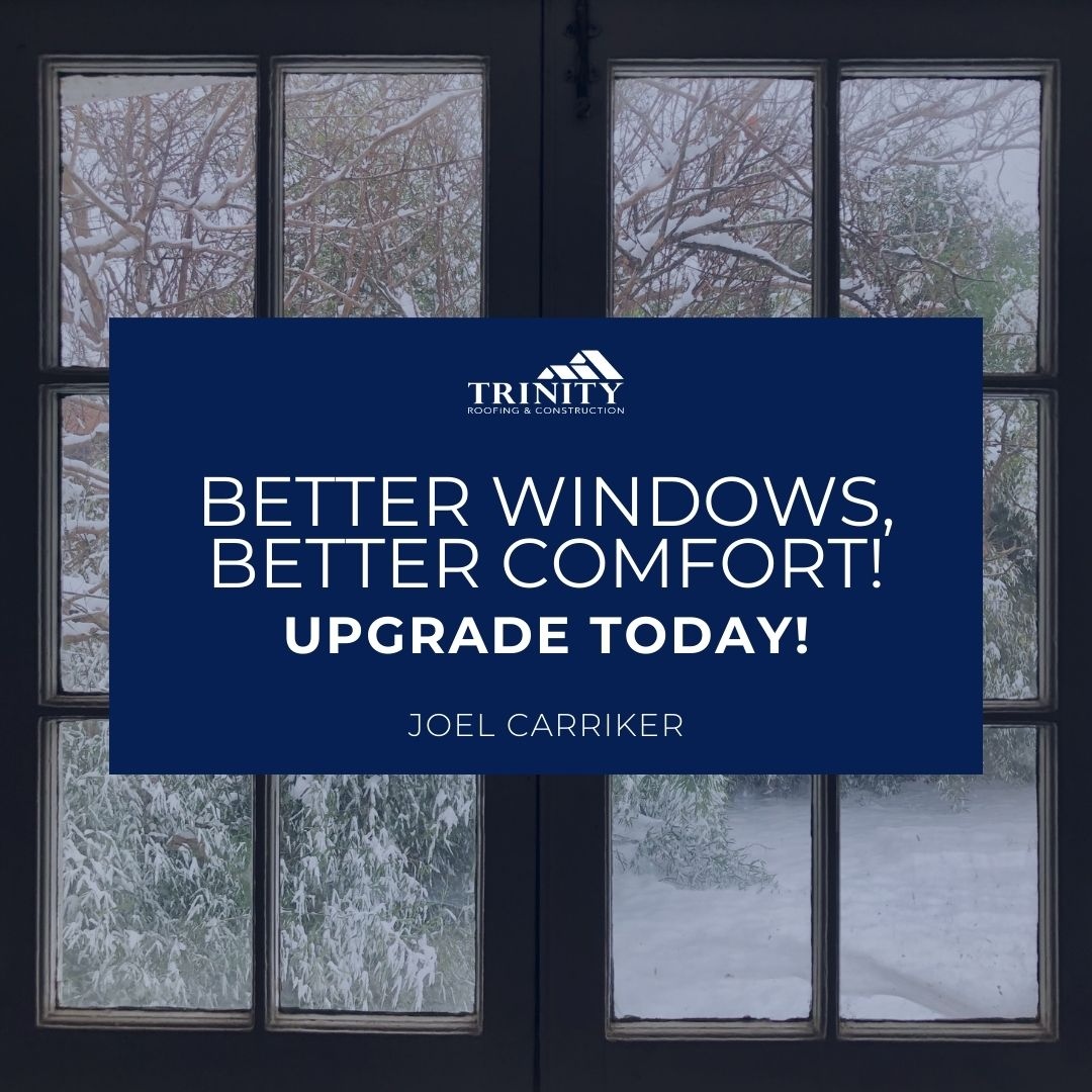 TheRoofExperts's tweet image. Outdated windows? Time for a change! ⏳

 Enjoy better insulation, lower bills, and enhanced curb appeal. Upgrade today with Trinity!