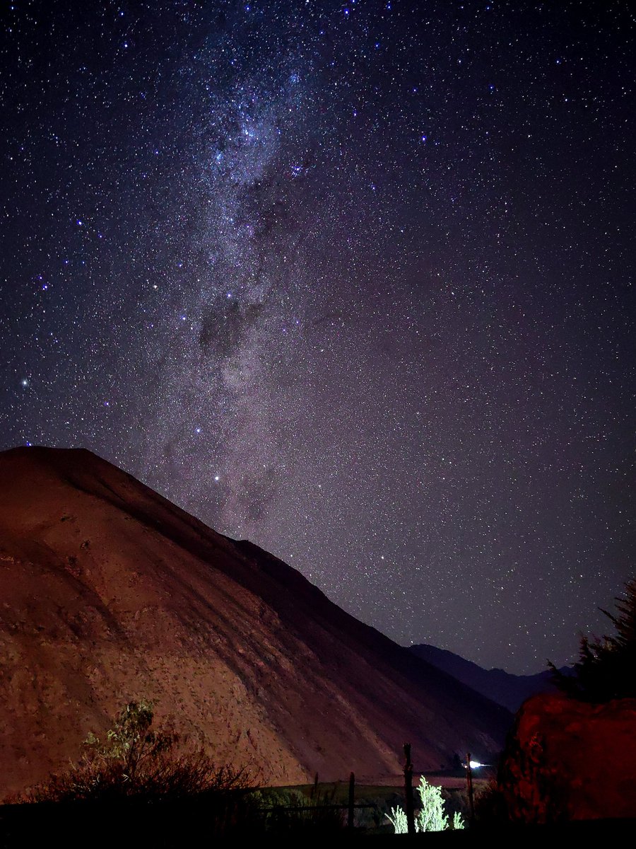 Se nota que se corto la luz en las ciudades aledañas, más estrellas aún en nuestros cielos. Aprovechen! #Cortedeluz 🌌🤩