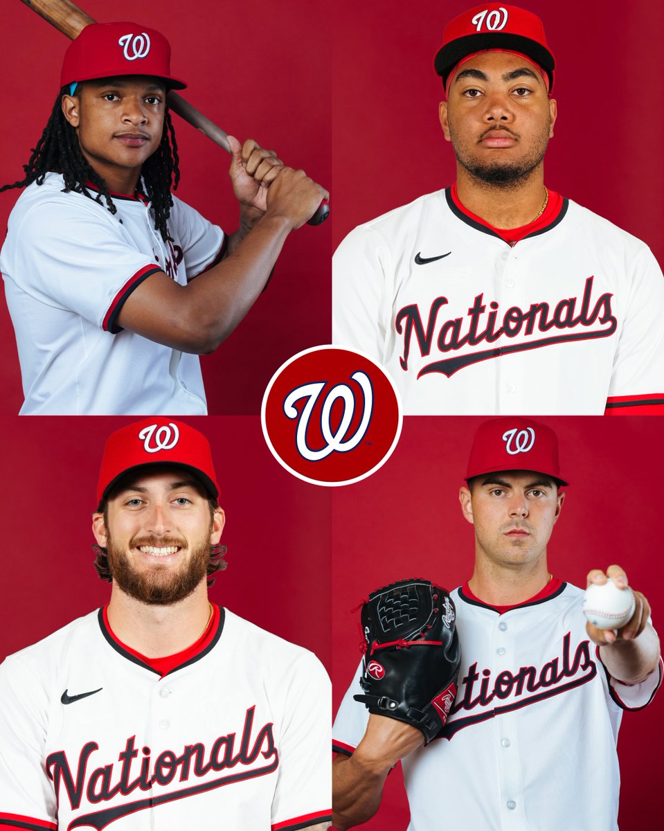 Our favorite shots from <a href="/Nationals/">Washington Nationals</a> Photo Day:

🔴 CJ Abrams
🔴 James Wood
🔴 Dylan Crews
🔴 MacKenzie Gore