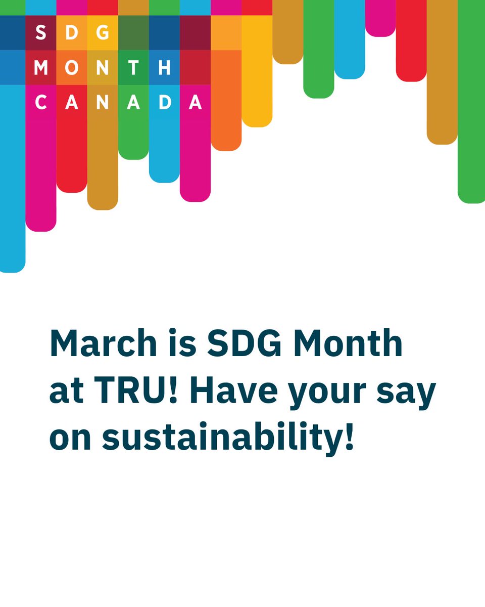 March is SDG Month. Over the past two years, students, faculty, and staff have shared ideas on how we can take action on the 17 Sustainable Development Goals (SDGs).

Throughout the month of March, we’ll be sharing what’s been discussed so far—and we want to hear from YOU.