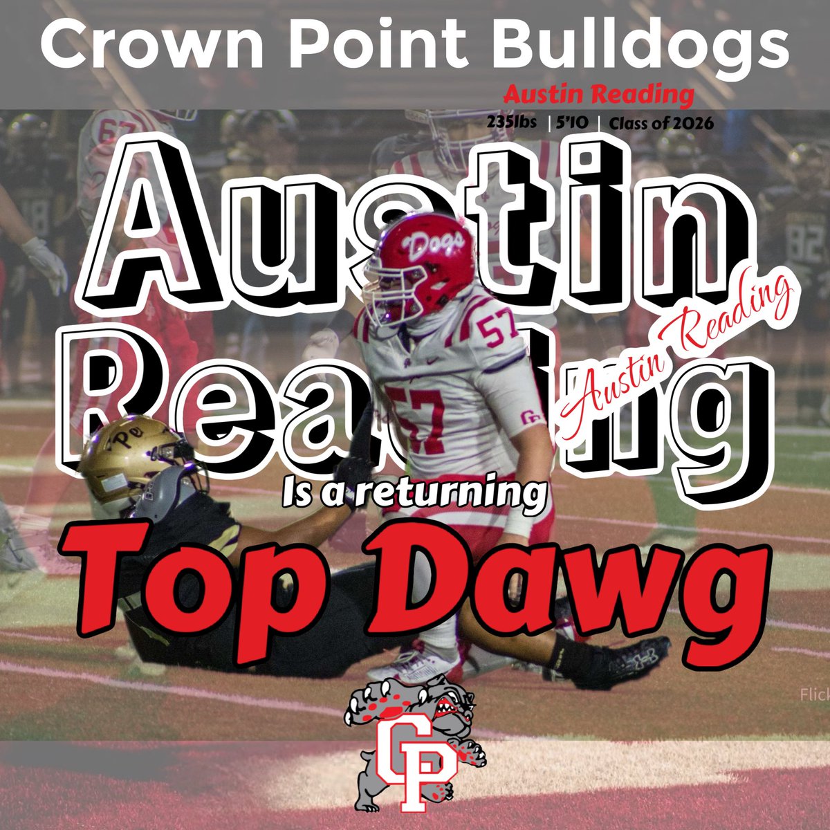 Crown Point Football tweet media