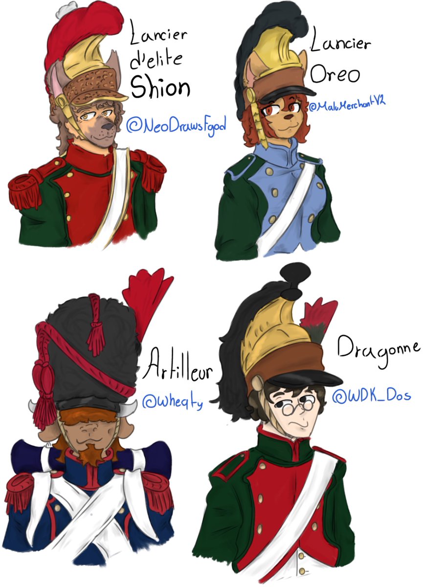 I love how half people picked cavalry units lmao

(I will draw the rest soon)

#furryartwork #drawing #artwork #fanart