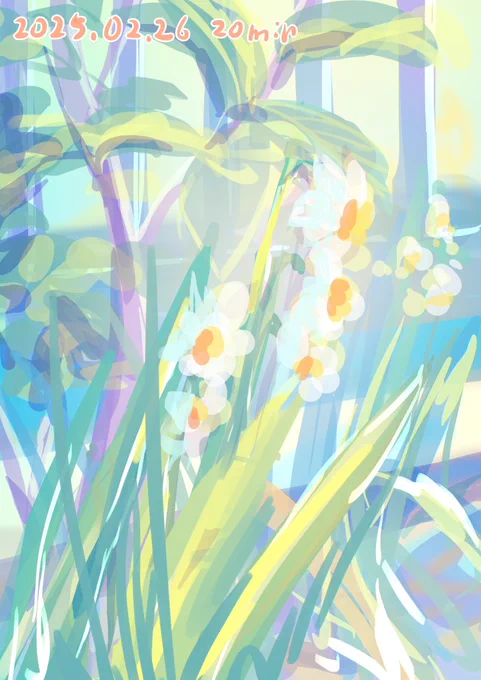 ちょっと描く順番ミスっちゃった 
