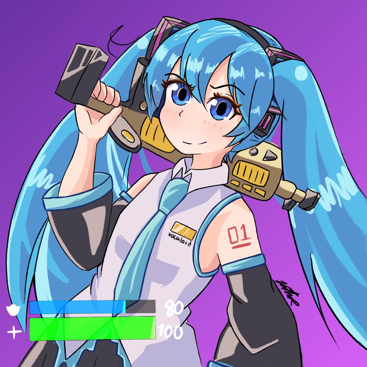 ZSwordtriek's tweet photo. さいこのコラボレーション
 Besto Colaboracion del Fornais!! ❤✨
#初音ミク #fornite #vocaloid #HatsuneMiku #HatsuneMikuArt https://t.co/hezOcrTvLa