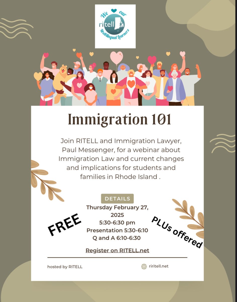 RITELL_ESL's tweet photo. Join us!! https://t.co/xqntZy3Jq2