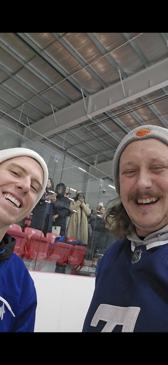 Clutch marner! I know, I know. Meeting the legend of Cody Donaldson really brought this maniac out!