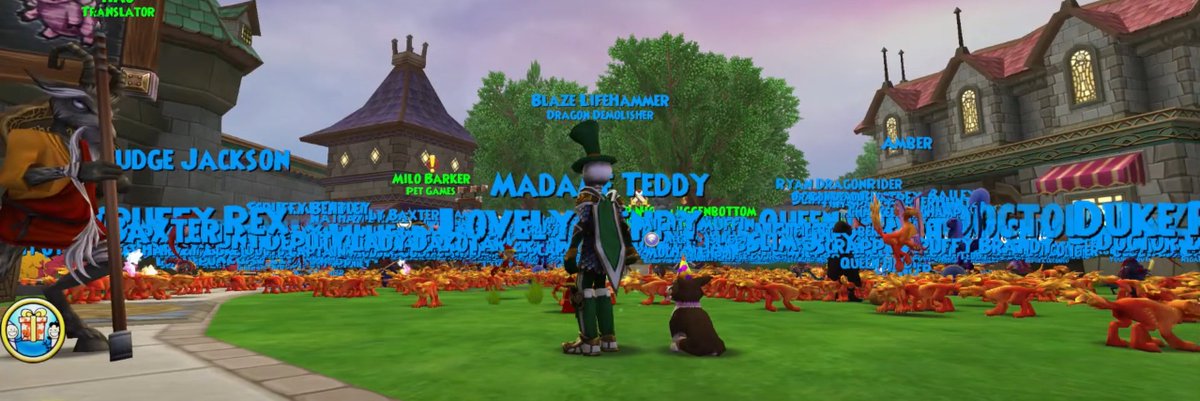 Had some fun with the new pet feature on test realm today LOL