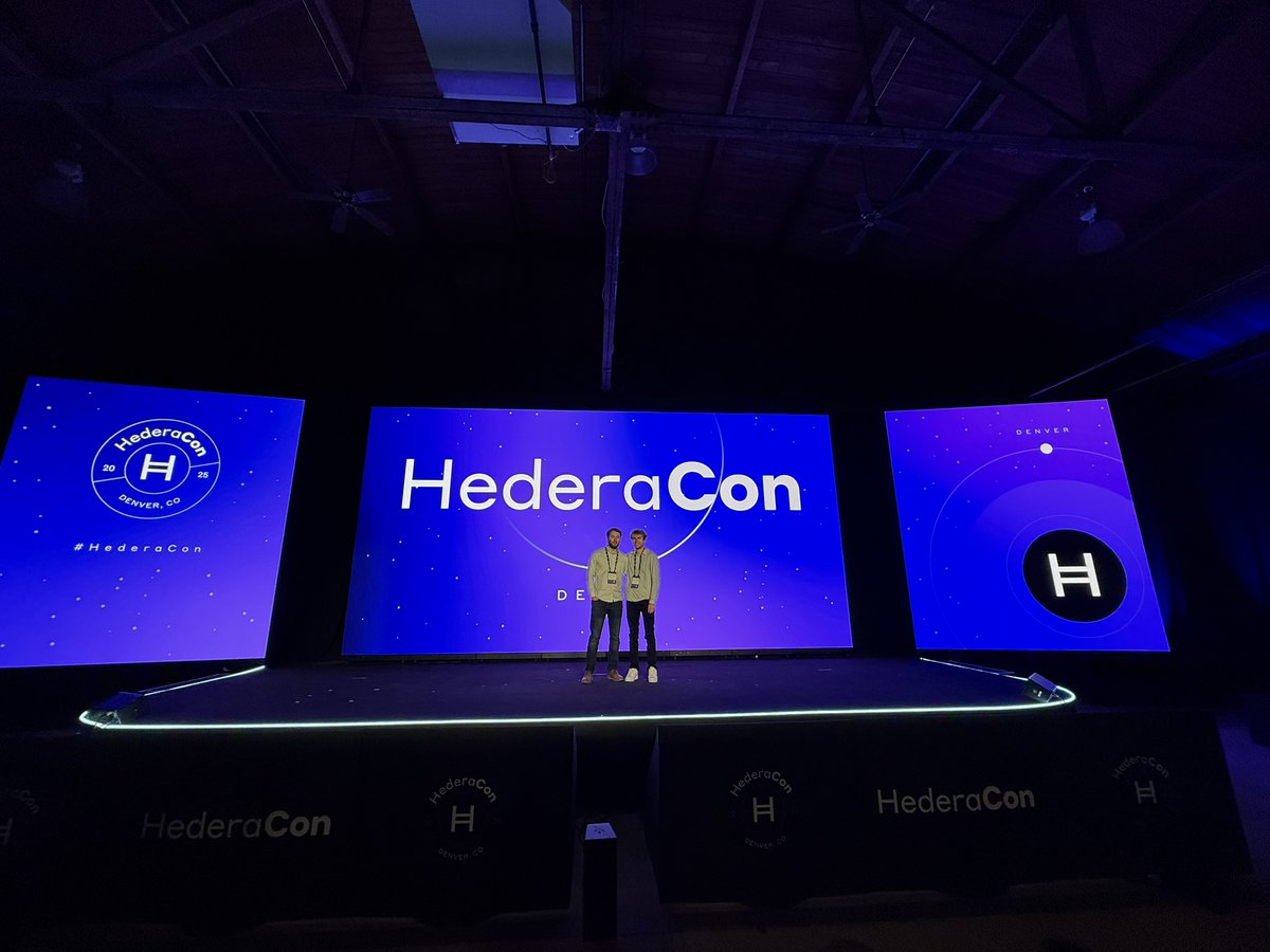 HashNames (@hashnamesapp) on Twitter photo Had a great time at #HederaCon
Was a pleasure to meet <a href="/pluto_hashpack/">pluto.hbar</a>, <a href="/escohbarmeme/">escoℏbar 🐸</a> and many others! Thank you <a href="/hedera/">Hedera</a> for putting this together!
See you at the after party? 🍻 Had a great time at #HederaCon
Was a pleasure to meet <a href="/pluto_hashpack/">pluto.hbar</a>, <a href="/escohbarmeme/">escoℏbar 🐸</a> and many others! Thank you <a href="/hedera/">Hedera</a> for putting this together!
See you at the after party? 🍻