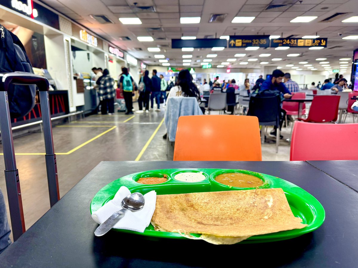TinyDhillon's tweet image. Masala Dosa at Airport Terminal … surprisingly not bad 😊

Jai Hind 🇮🇳