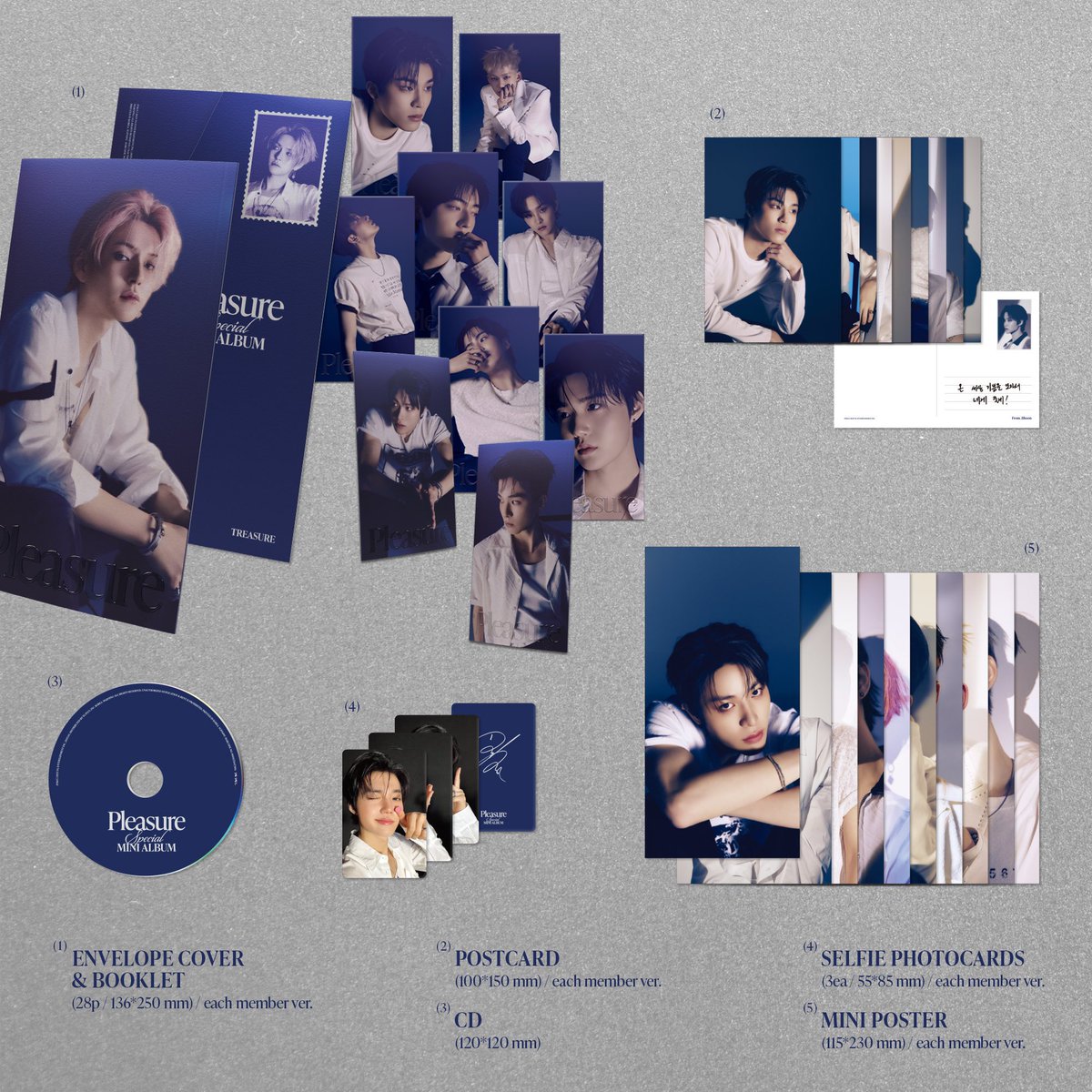 🍀 RT แจก 1 บั้ม 
🌟[PRE-ORDER] TREASURE SPECIAL MINI ALBUM [PLEASURE] Blue ver. เว็บญี่ปุ่น Mumo 🇯🇵

🛒 เลือกปกอัลบั้มได้ + เบเนฟิตการ์ด Selfie Card A ver.1 ใบ 
🎀 บั้มละ 250บาท รวมส่ง
(ฝั่งญี่ปุ่นราคาแรงกว่าเกาหลี🙏🏻)
🍀 สอบถาม/สั่งซื้อ dm ค่า
#ตลาดนัดtreasure #ตลาดนัดเด็กสมบัติ