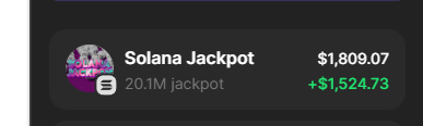 Solana Jackpot tweet media