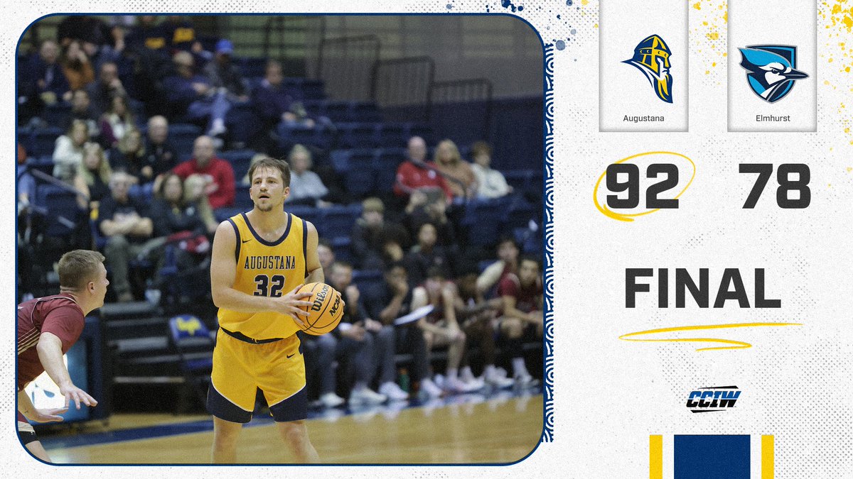 Moving on!

Vikings down the Bluejays to advance to the CCIW Tournament semifinals.

Augie will place No. 16 ranked Illinois Wesleyan on Friday in Kenosha.