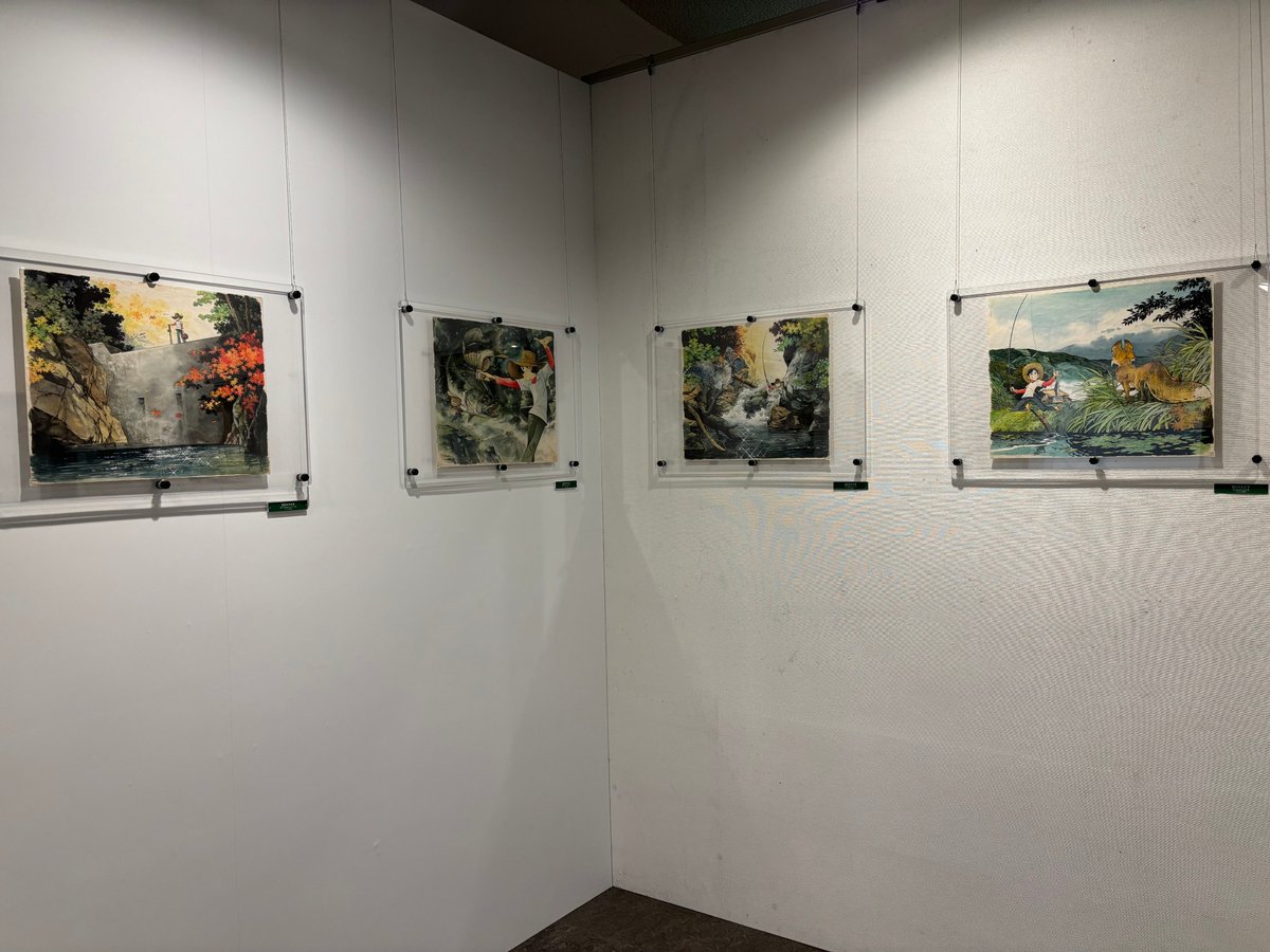 圧倒的、画力！／ 好評開催中「#矢口高雄原画展」では『#釣りキチ三平
