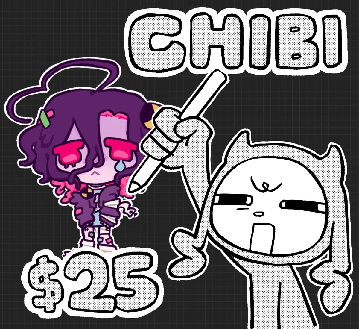 I am now on VGen!
Chibi c0mms are open - 🔗 in replies!