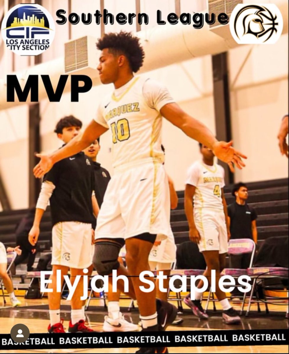 Elyjah Staples (@stapleselyjah) on Twitter photo Southern League Most Valuable Player. #workpaysoff <a href="/SSJ_MarquezHS_/">Márquez SSJ</a> <a href="/tucker_bbq/">Marquez HS Boys Basketball</a> Southern League Most Valuable Player. #workpaysoff <a href="/SSJ_MarquezHS_/">Márquez SSJ</a> <a href="/tucker_bbq/">Marquez HS Boys Basketball</a>