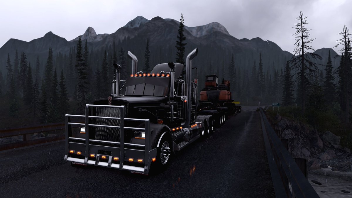 Aussie_Bushman's tweet photo. The Heavy Horses Haulin' Heavy Machinery out of Bralorne B.C Canada. Truck inspired by JF Logging out of B.C:
https://t.co/BjDBje016j (Not Affiliated)
#kenworth #bestcommunityever #jflogging #americantrucksimulator #ats #jonruda #customtrucks https://t.co/5LlGAb0uXi