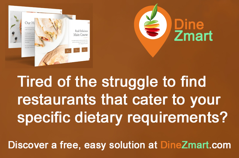 BigZpoon's tweet photo. Finding a restaurant that suits your allergies, gluten intolerance, or nutritional goals can be tough. DineZmart makes it simple—and it’s free! 
Check it out at https://t.co/Ht7GFAOIz5 https://t.co/D44yTcPkMd