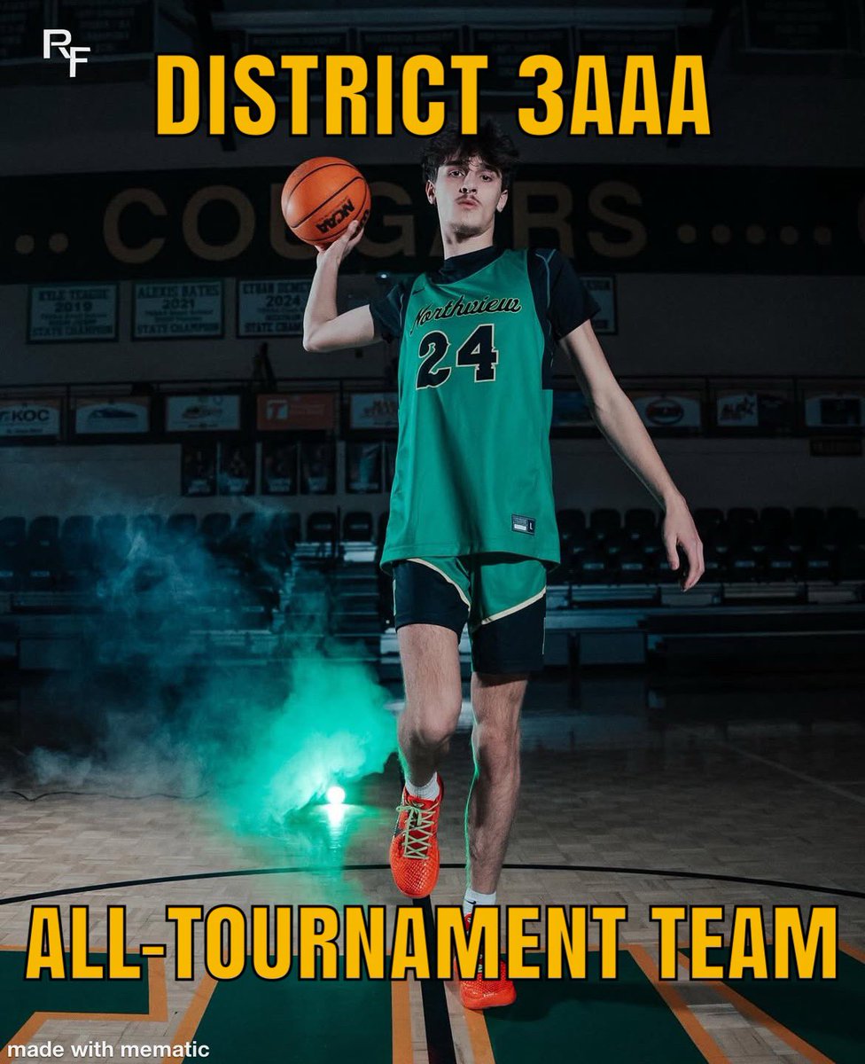 Congrats to <a href="/BlayneJackson24/">blayne</a> for being named to the District 3AAA All-Tournament Team