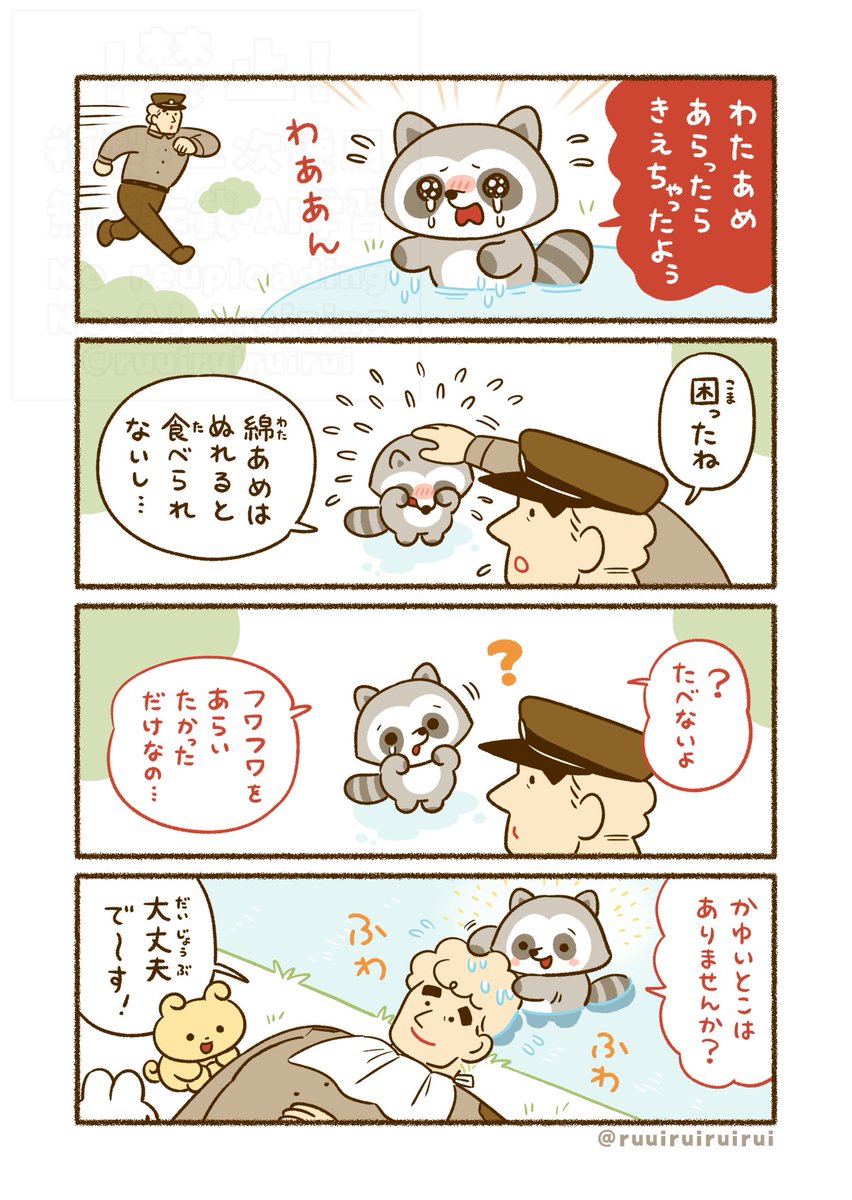 (5/5)洗いたいアライグマくん🦝 