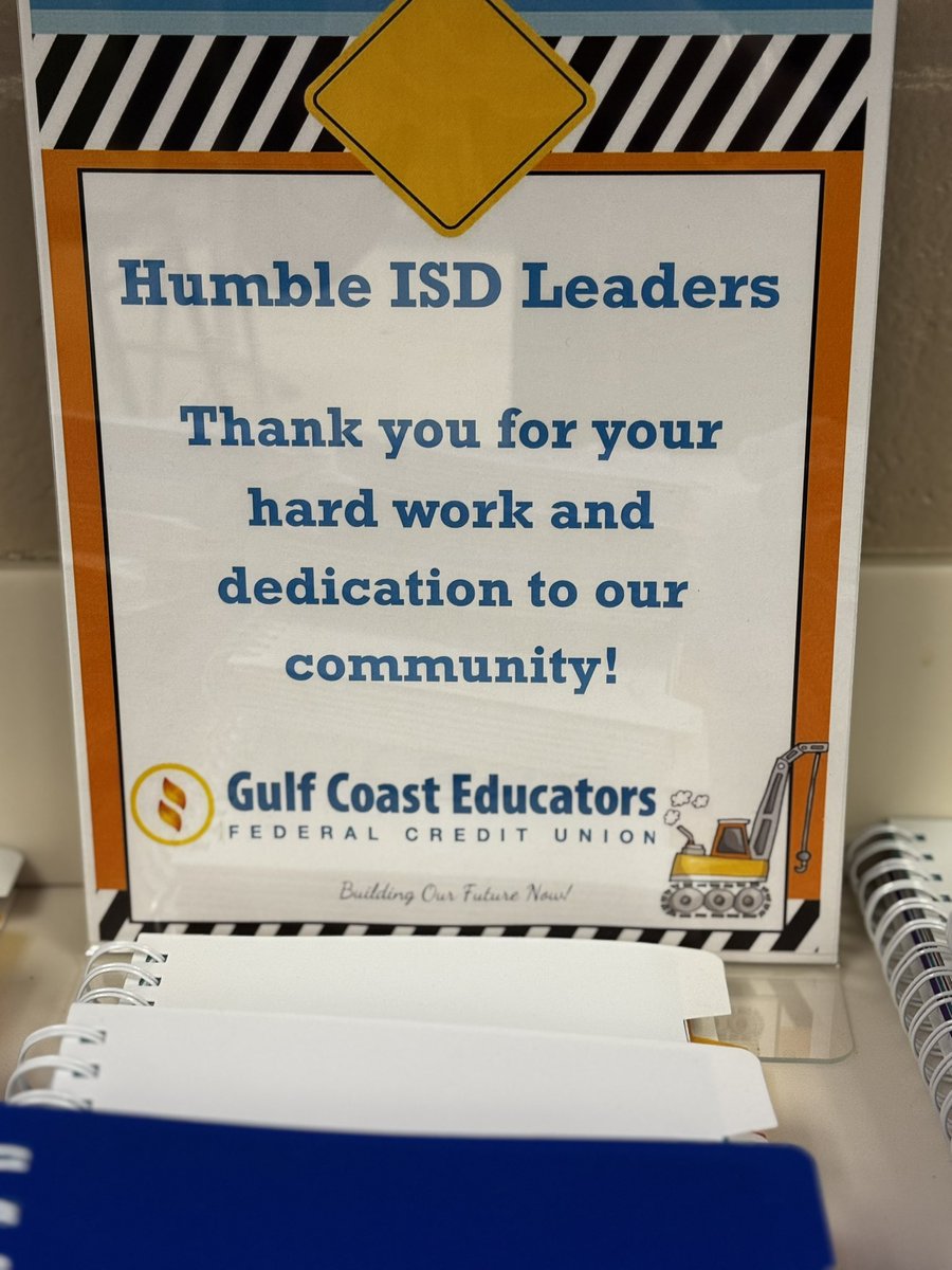💫 Thank you, <a href="/GCEFCU/">Gulf Coast Educators Federal Credit Union</a>, for celebrating our <a href="/HumbleISD/">Humble ISD</a> principals! We truly appreciate all you do for our school leaders! 🙌