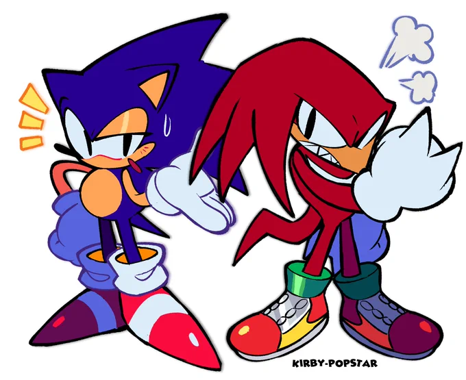 Sonic and his friends! 