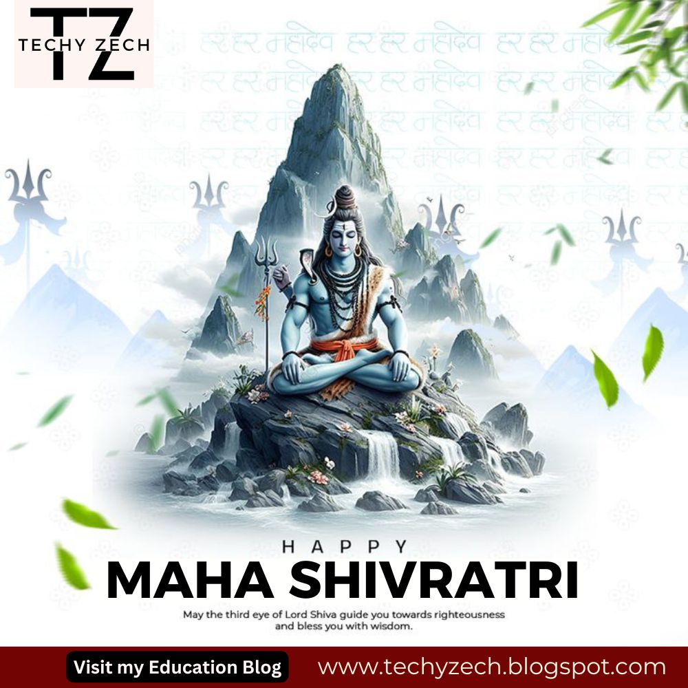 TechyZech's tweet image. ॐ नम: शिवाय🙏

पावन पर्व #महाशिवरात्रि की आप सभी को हार्दिक शुभकामनाएं।

देवों के देव महादेव और माता पार्वती से सभी के लिए सुख-शांति-समृद्धि की कामना करता हूं। भगवान भोलेनाथ की कृपा सभी पर बनी रहे।