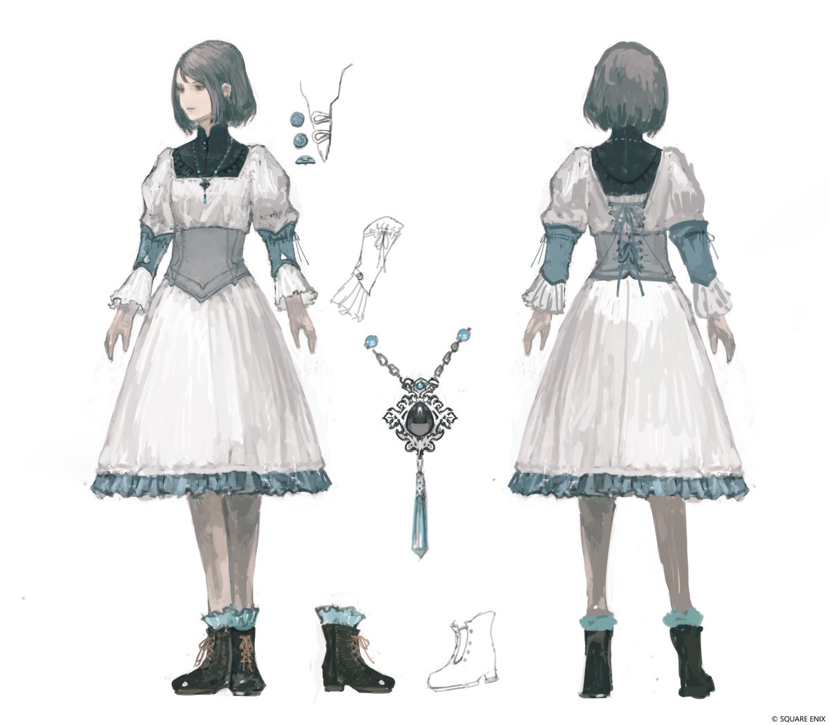 【#FF16 デザイン画紹介】

ジル・ワーリック
CV：潘めぐみ