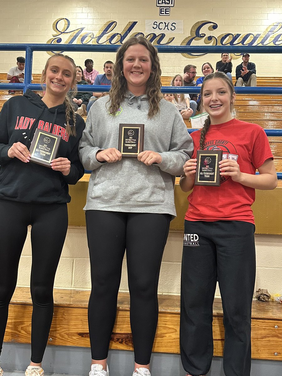 Thunder Radio 107.9 FM (@wmsrradio) on Twitter photo Congrats to <a href="/CClady_raiders/">Coffee County Lady Raiders Basketball</a> who earned 9-4A All-Tournament honors!
<a href="/oliviaballer21/">Olivia Vinson</a> all-tournament
Channah Gannon tournament MVP
<a href="/julesferrell_12/">Jules Ferrell</a> all-tournament Congrats to <a href="/CClady_raiders/">Coffee County Lady Raiders Basketball</a> who earned 9-4A All-Tournament honors!
<a href="/oliviaballer21/">Olivia Vinson</a> all-tournament
Channah Gannon tournament MVP
<a href="/julesferrell_12/">Jules Ferrell</a> all-tournament
