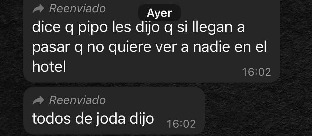 La gira que se van a pegar los causas, mínimo dos terminan en la justicia.