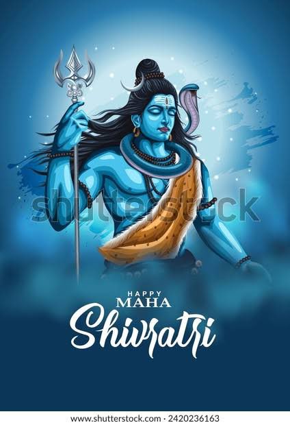 ॐ नमस्ते अस्तु भगवान विश्वेश्वराय महादेवाय
त्रयम्बकाये त्रिपुरान्तकाय त्रिकाग्नि कालाये
कालाग्नि रुद्राए नीलकंठाय मृत्युंजयाय
सर्वेश्वराय सदाशिवाय श्रीमन् महादेवाय नमः
हर हर महादेव!
Maha Shivratri greetings to all!🙏