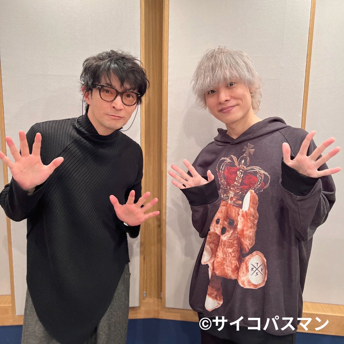 津田健次郎＆岡本信彦『サイコパスマン』 tweet media
