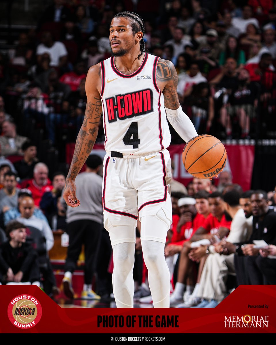 Garret Jackson Rockets Another strong showing from JG tonight! 📊 25 PTS | 8 REB | 3 AST ...
