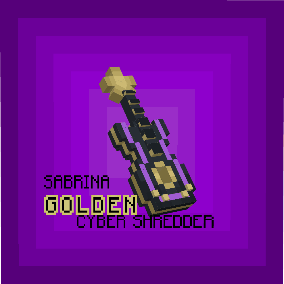 JessSeb78872132's tweet photo. I made the golden items from @RobloxBattles Season 3, in the style of Minecraft #RBBattles https://t.co/W97X3OfKYJ