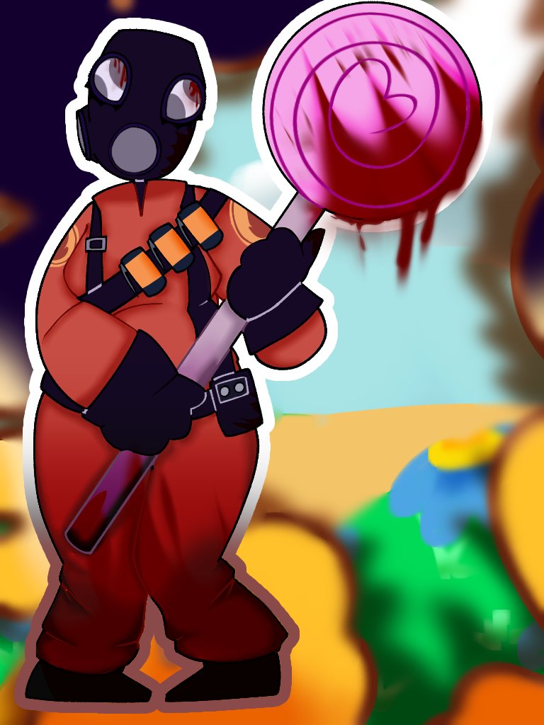 FEM Pyro!♡ 2/2 #TeamFortress2 #teamfortress #pyro #tf2fanart #tf2pyro