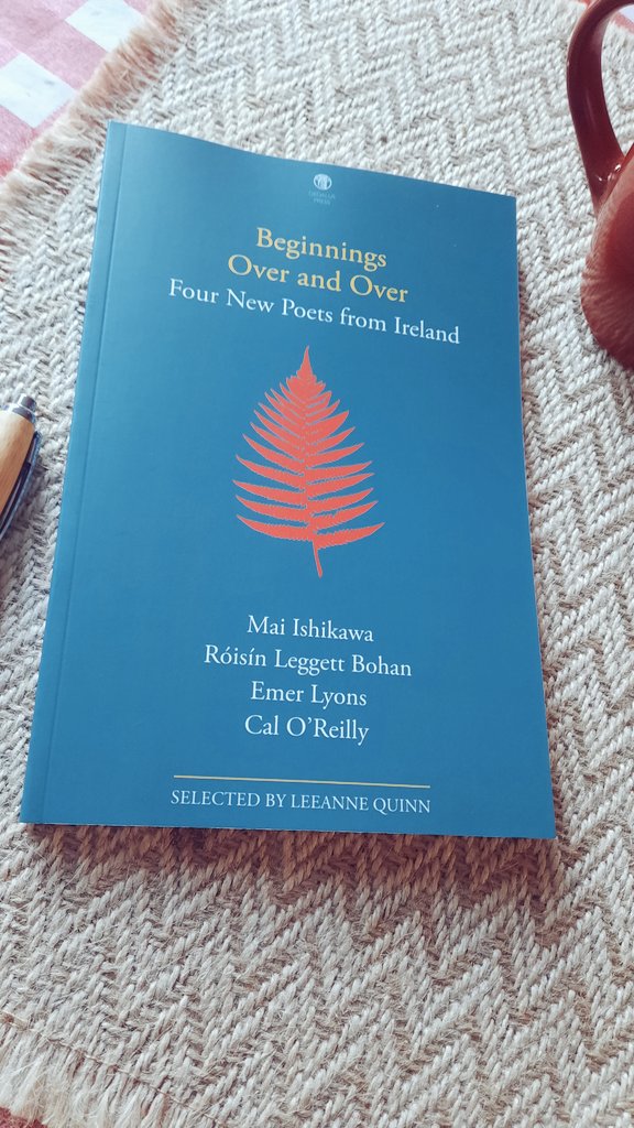 LeggettBohan's tweet photo. Less of a flop, more a glorious whisper, as it peeked through the letterbox, landed on my floor 🩶 
Grá to @Leeanne_Quinn_ 🩶 Gratitude to @dedaluspress
Joy to my fellow poets Mai Ishikawa, Emer Lyons, Cal O'Reilly 🩶 https://t.co/HCI1qZX0LP
